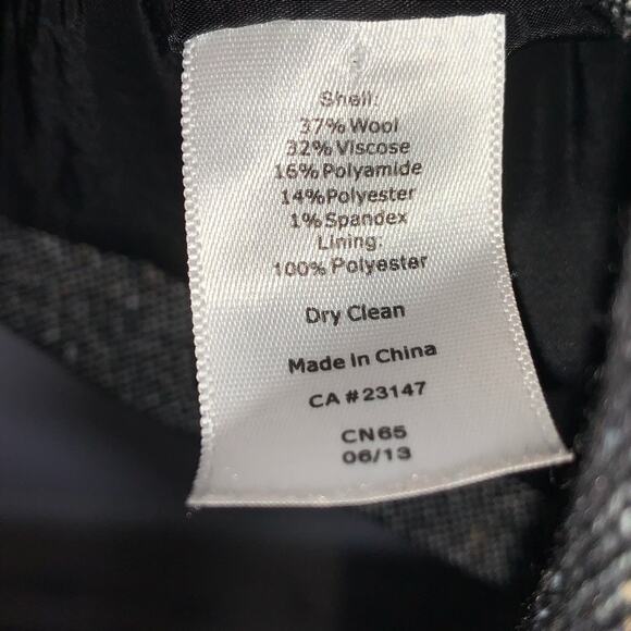 Talbots lined wool blend blazer suit jacket size 8 B83 - Picture 4 of 5